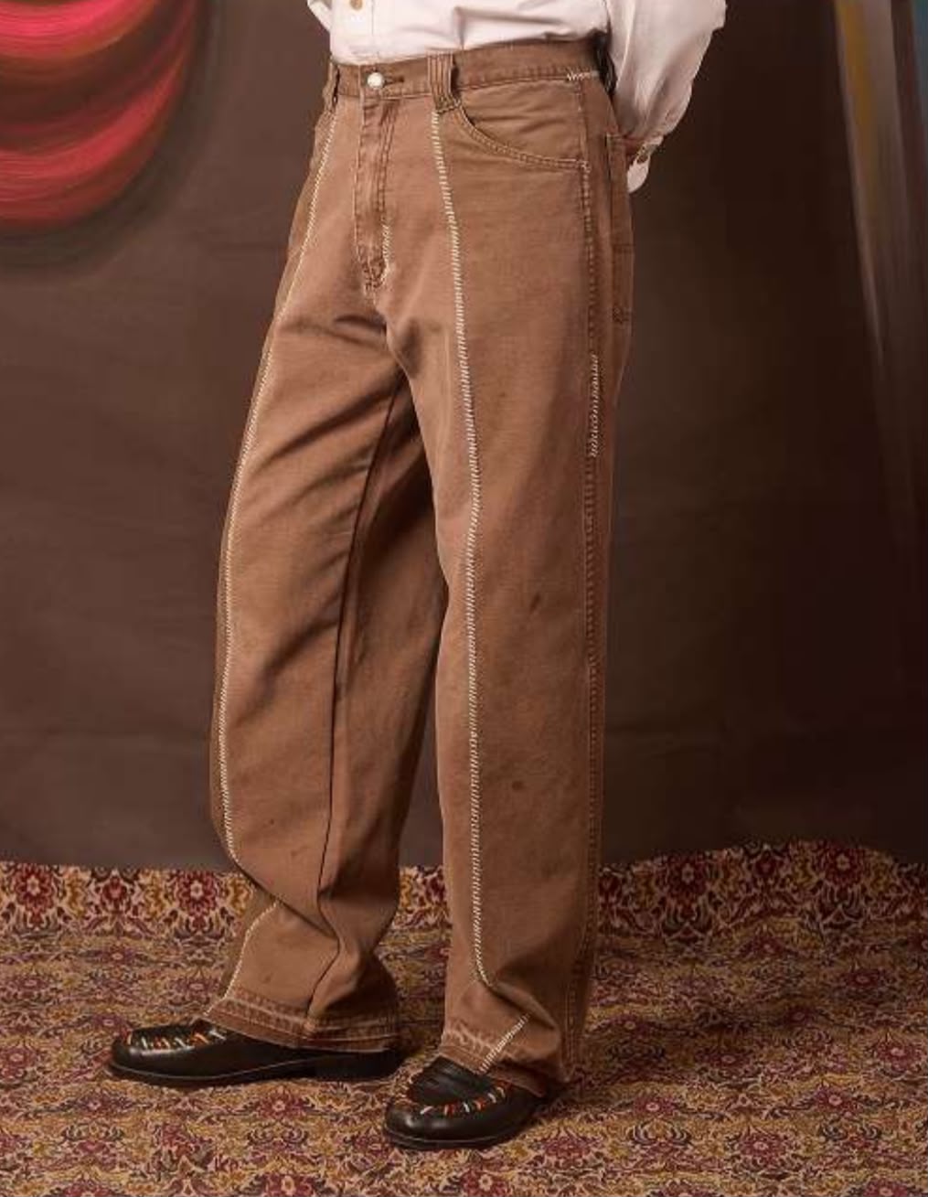 Dogla Pants, Brown