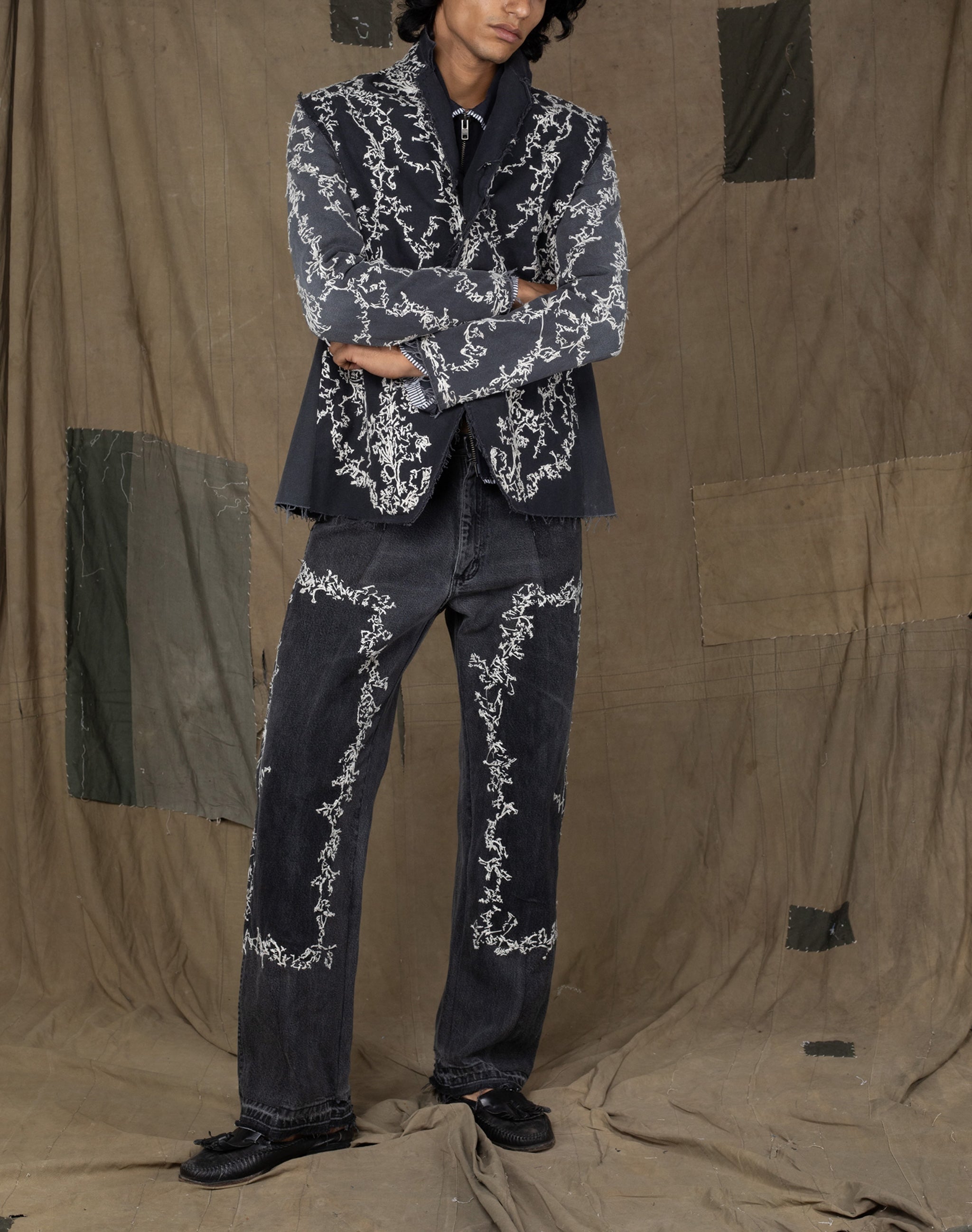 BARAAT BANDHGALA BLACK