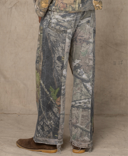 DOUBLE KNEE PANTS CAMO