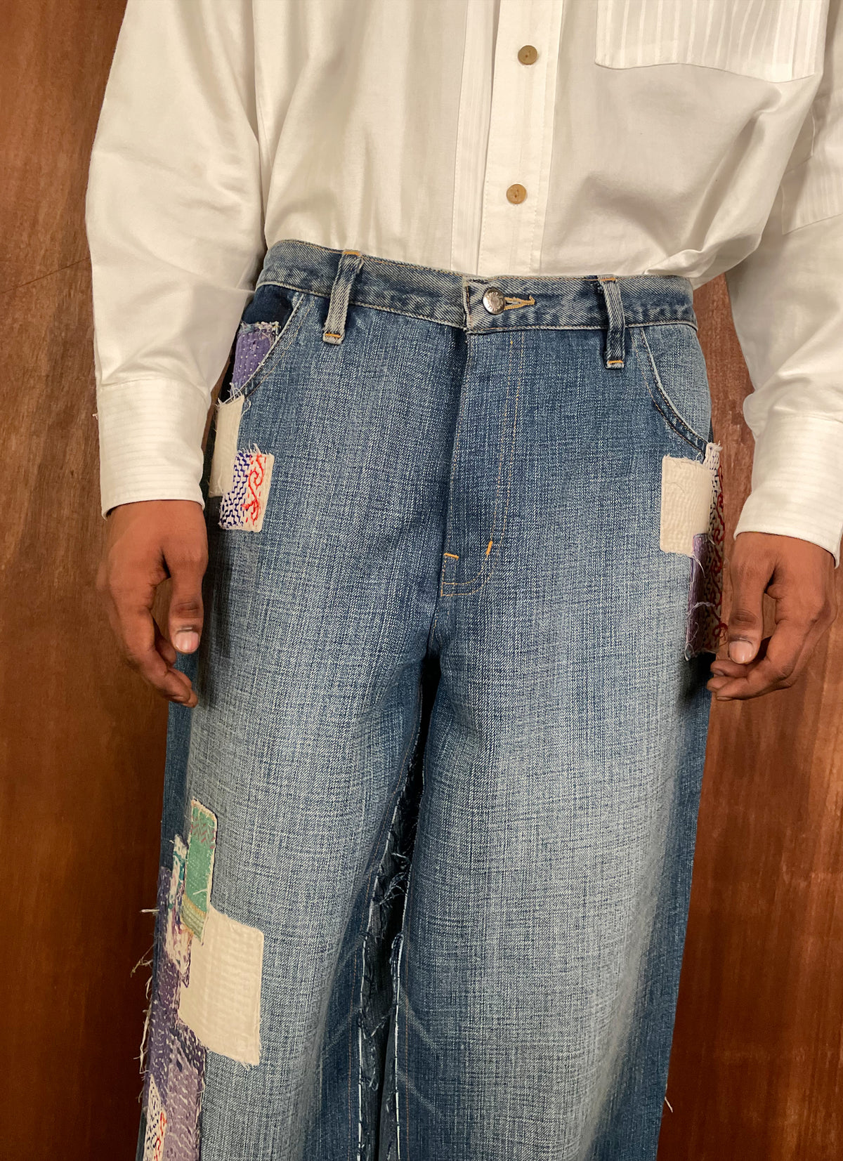 Kantha Repair Pants