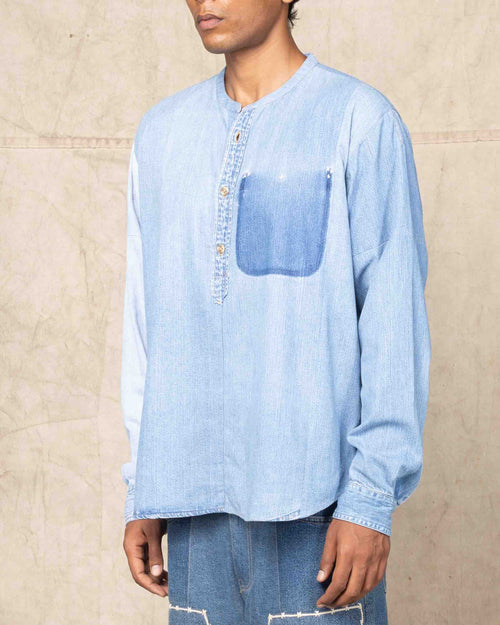 SHORT KURTA BLUE