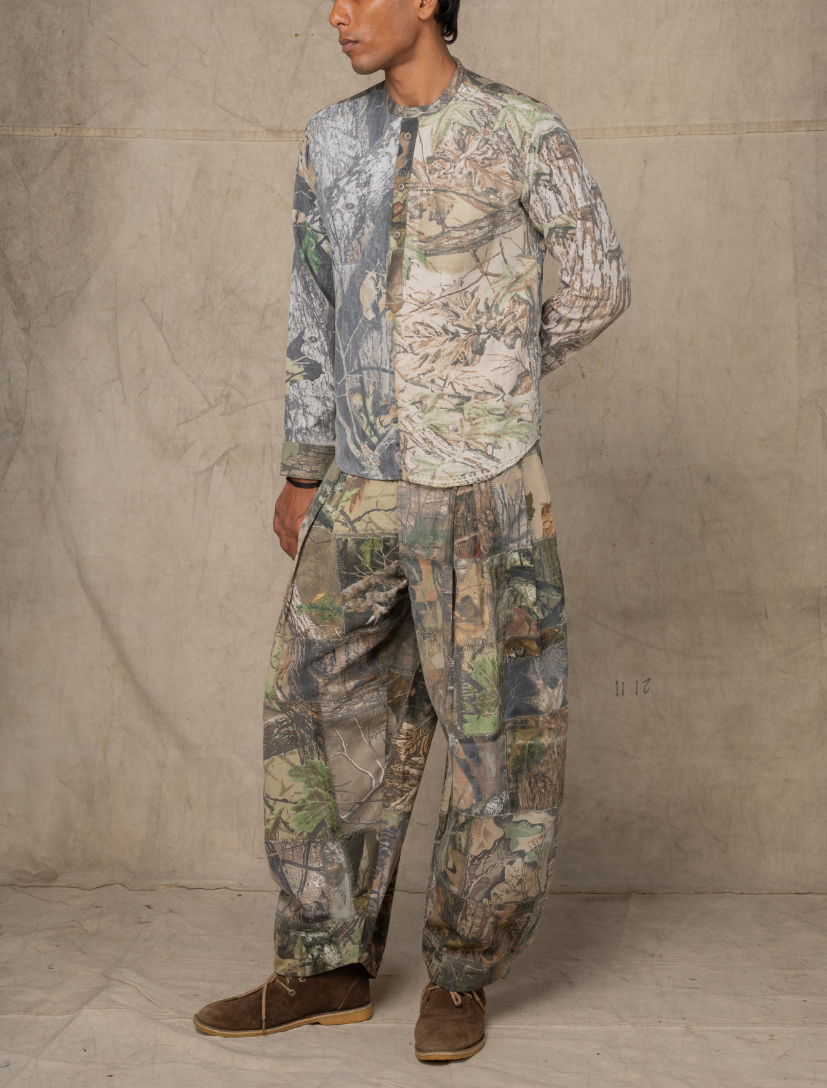 SHORT KURTA CAMO