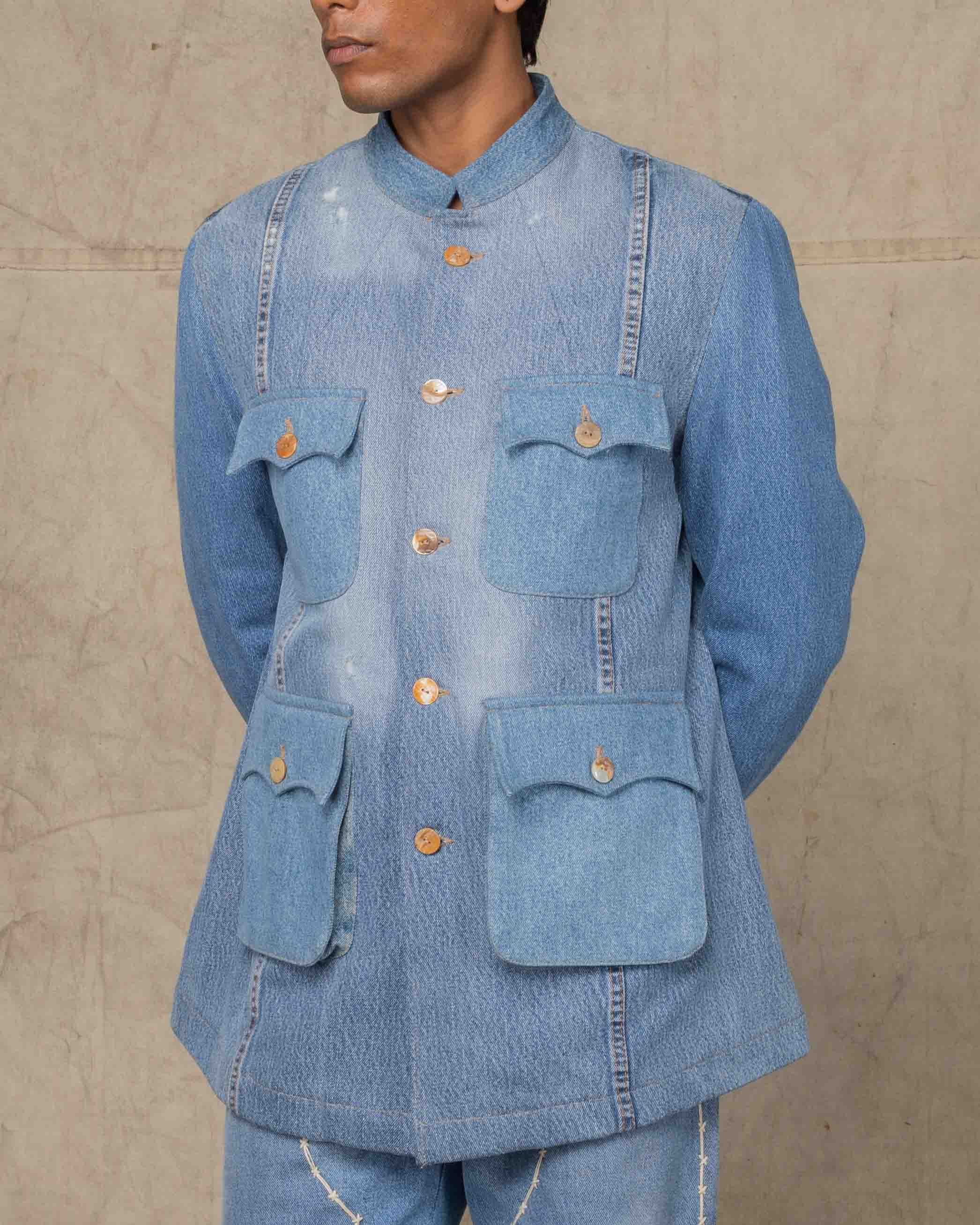HUNTSMAN JACKET BLUE