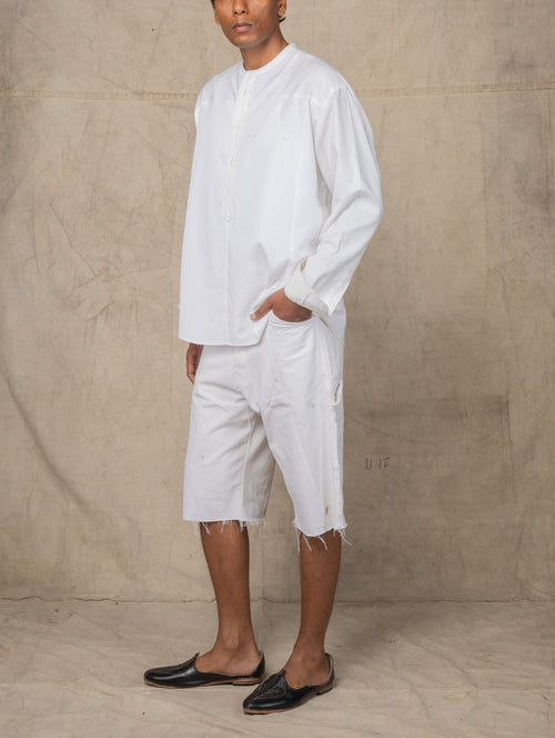 SHORT KURTA WHITE