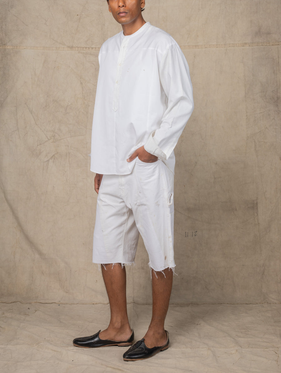 SHORT KURTA WHITE