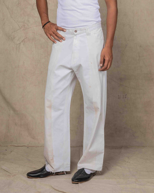 SOM PANTS WHITE PAINT SPLATTER