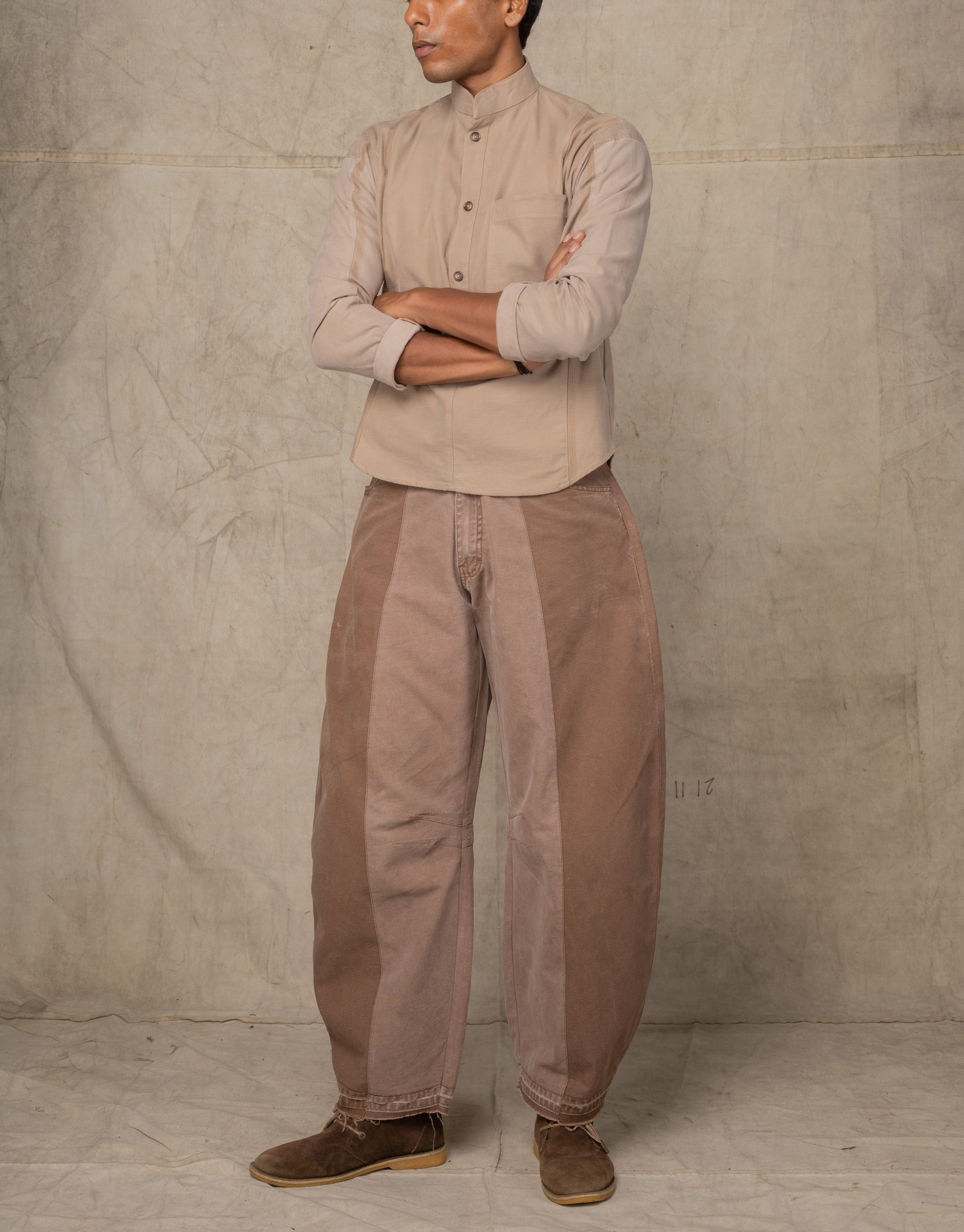 ONE POCKT KURTA BEIGE