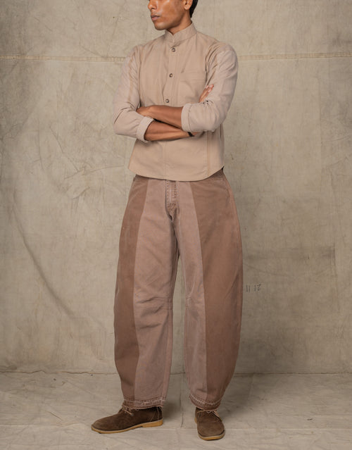 ONE POCKT KURTA BEIGE