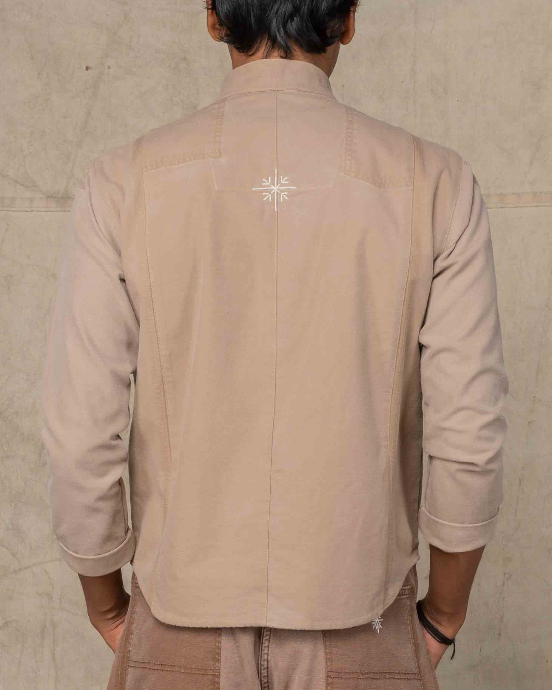 ONE POCKT KURTA BEIGE