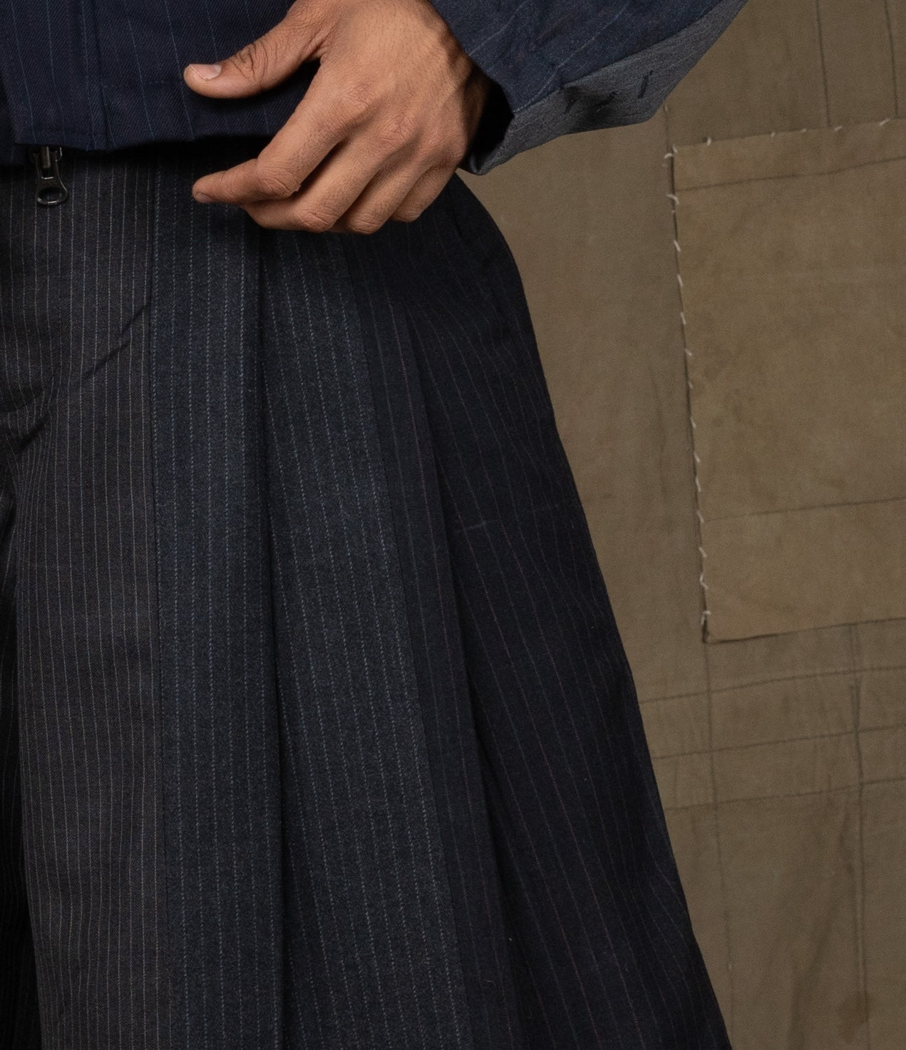 DOUBLE PLEATED DAFTAR SHORTS
