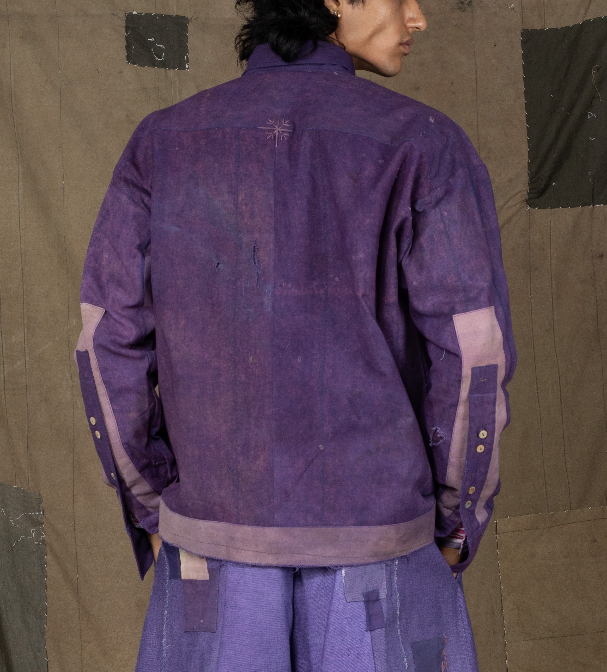 KAMEEZ SHIRT PURPLE