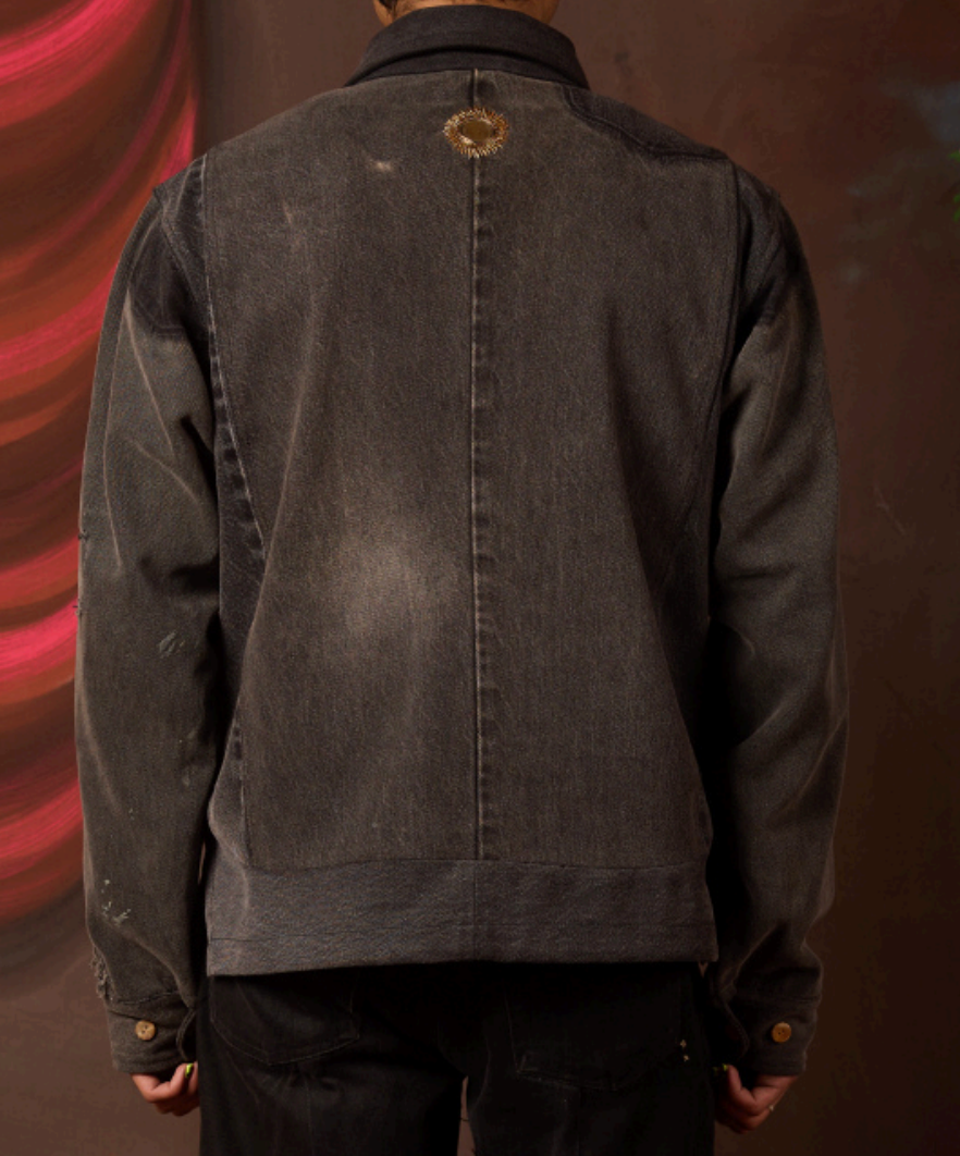 Denim Black Polo