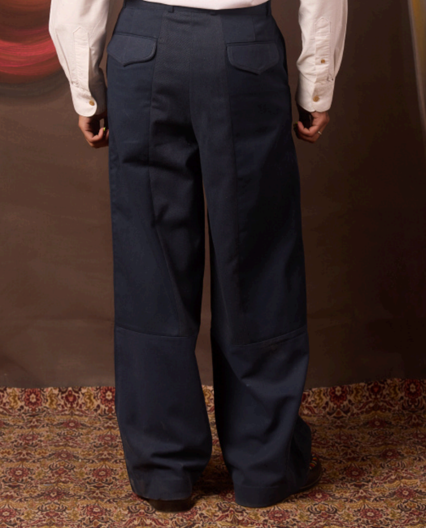 Jesh Navy Pants
