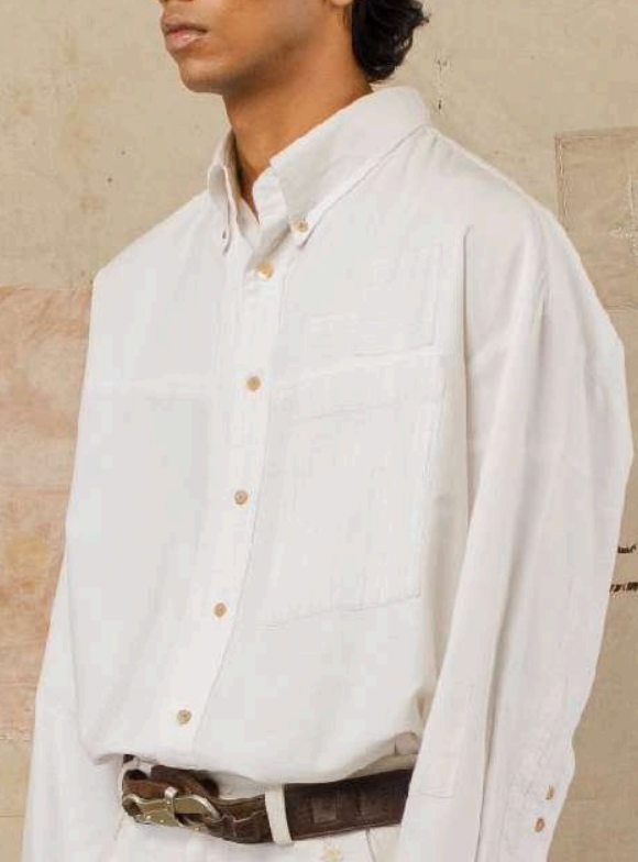 Kameez Shirt - White