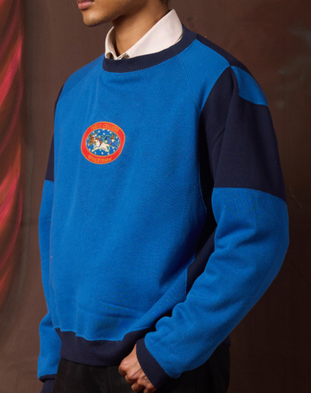 Khel Blue Sweatshirt