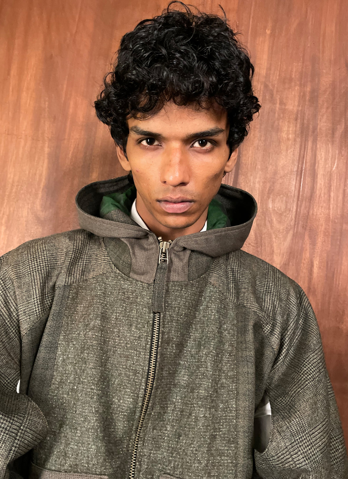 Tech Hoodie Tweed