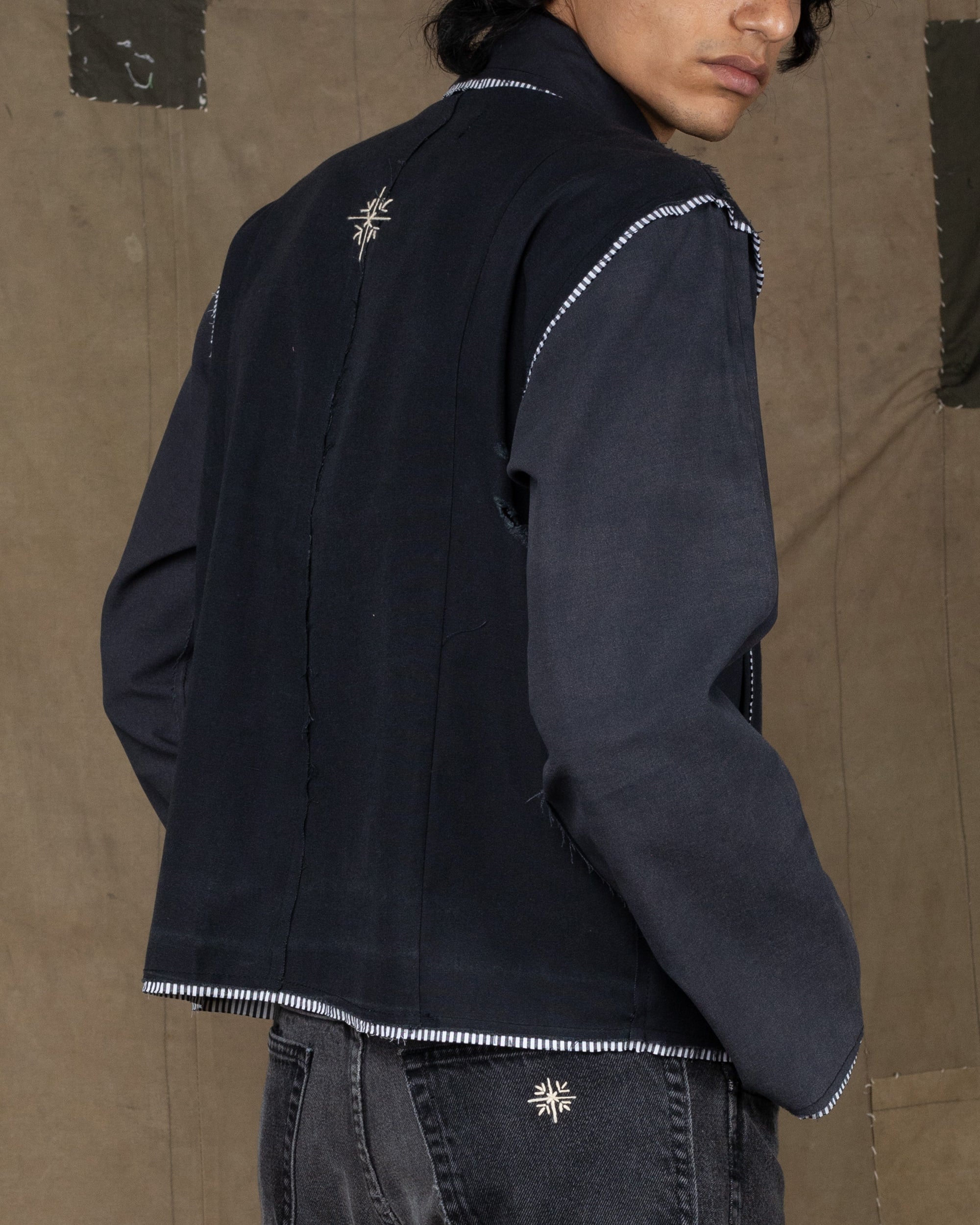 DIALER JACKET BLACK WITH LINING