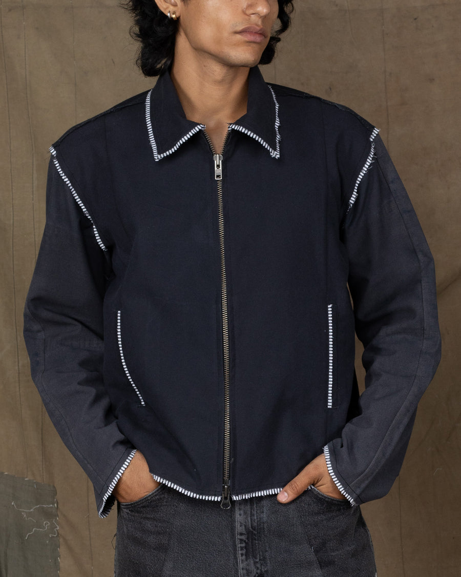 DIALER JACKET BLACK WITH LINING