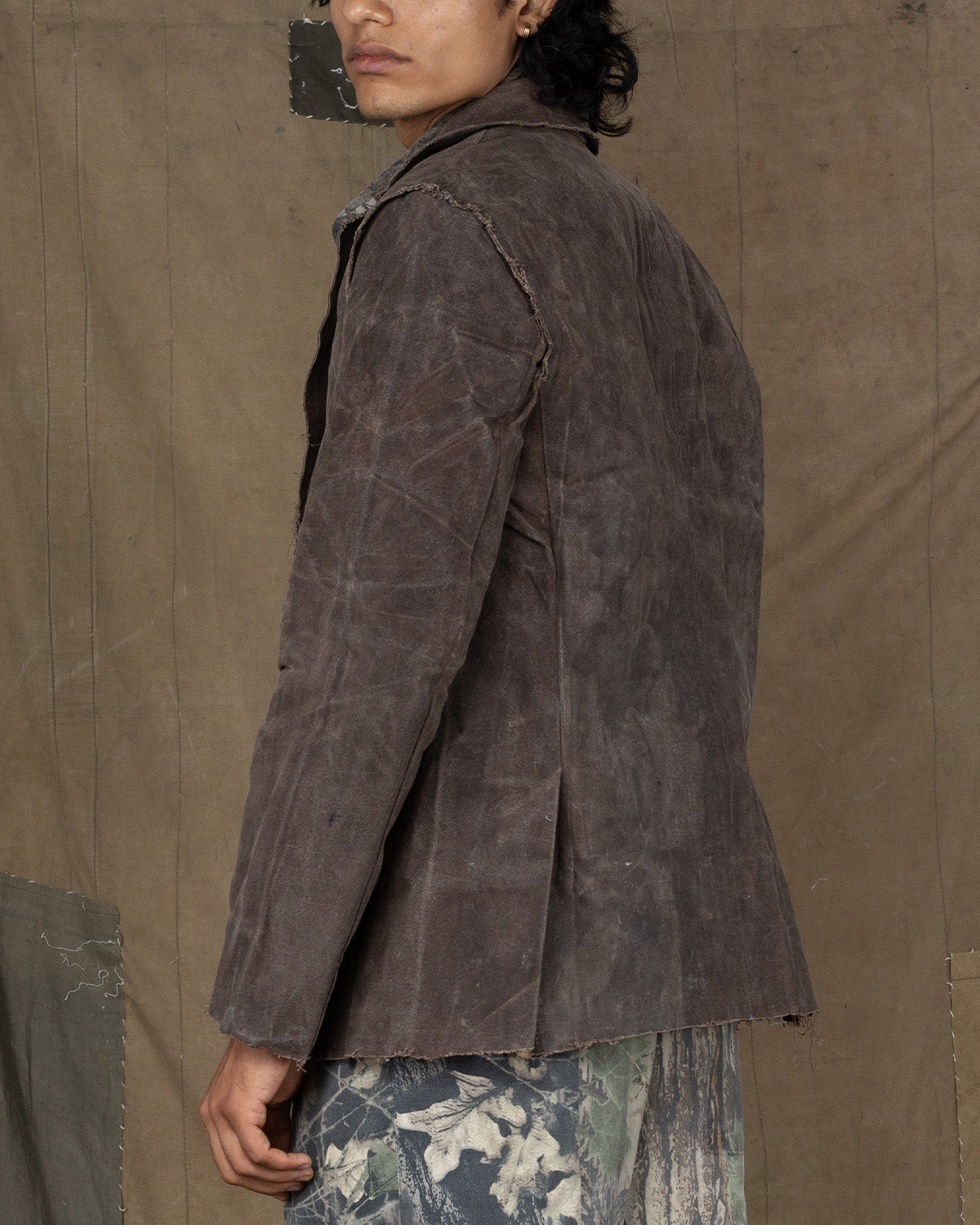RUSH WAXED BLAZER