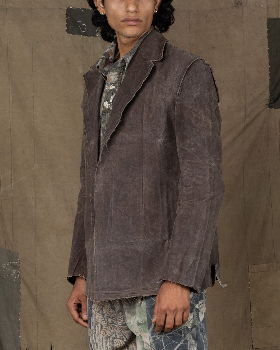 RUSH WAXED BLAZER