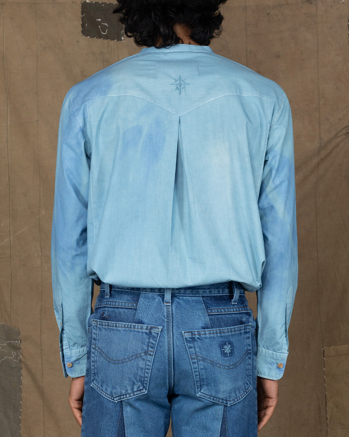 INDIGO DIPPED SHORT KURTA