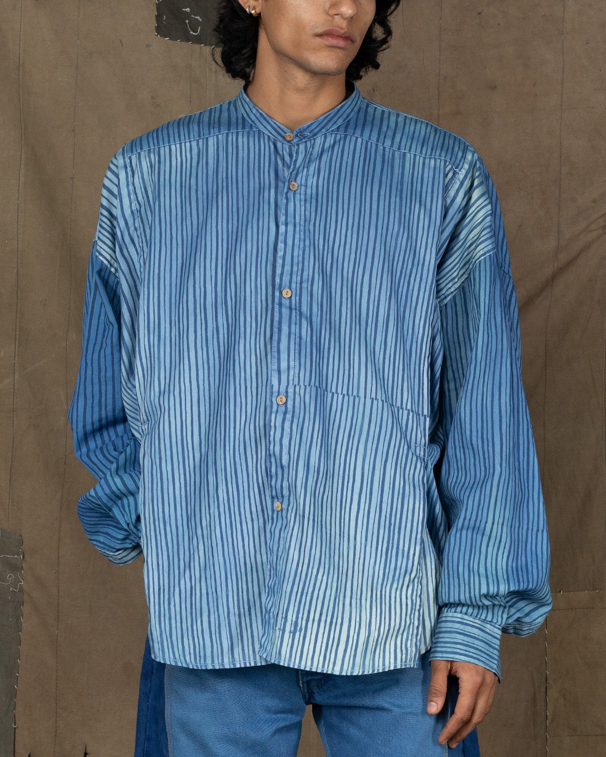 INDIGO DIPPED JOKAR SHIRT