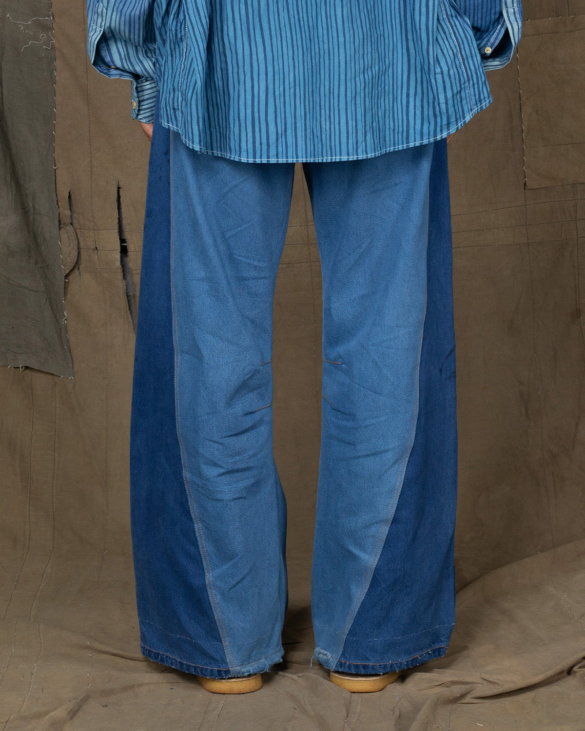 INDIGO DIPPED BHALOO PANTS