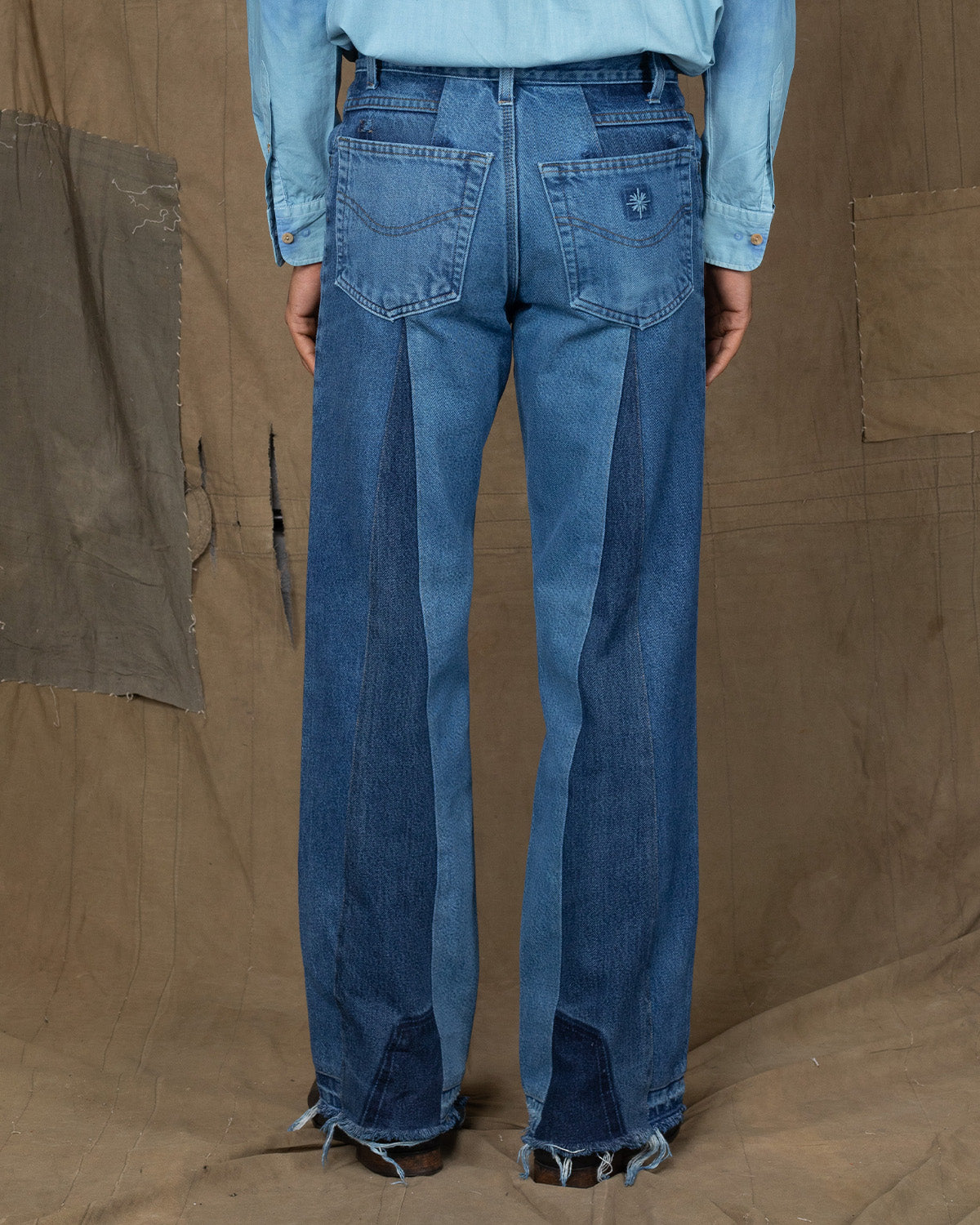 INDIGO DIPPED SOM PANTS