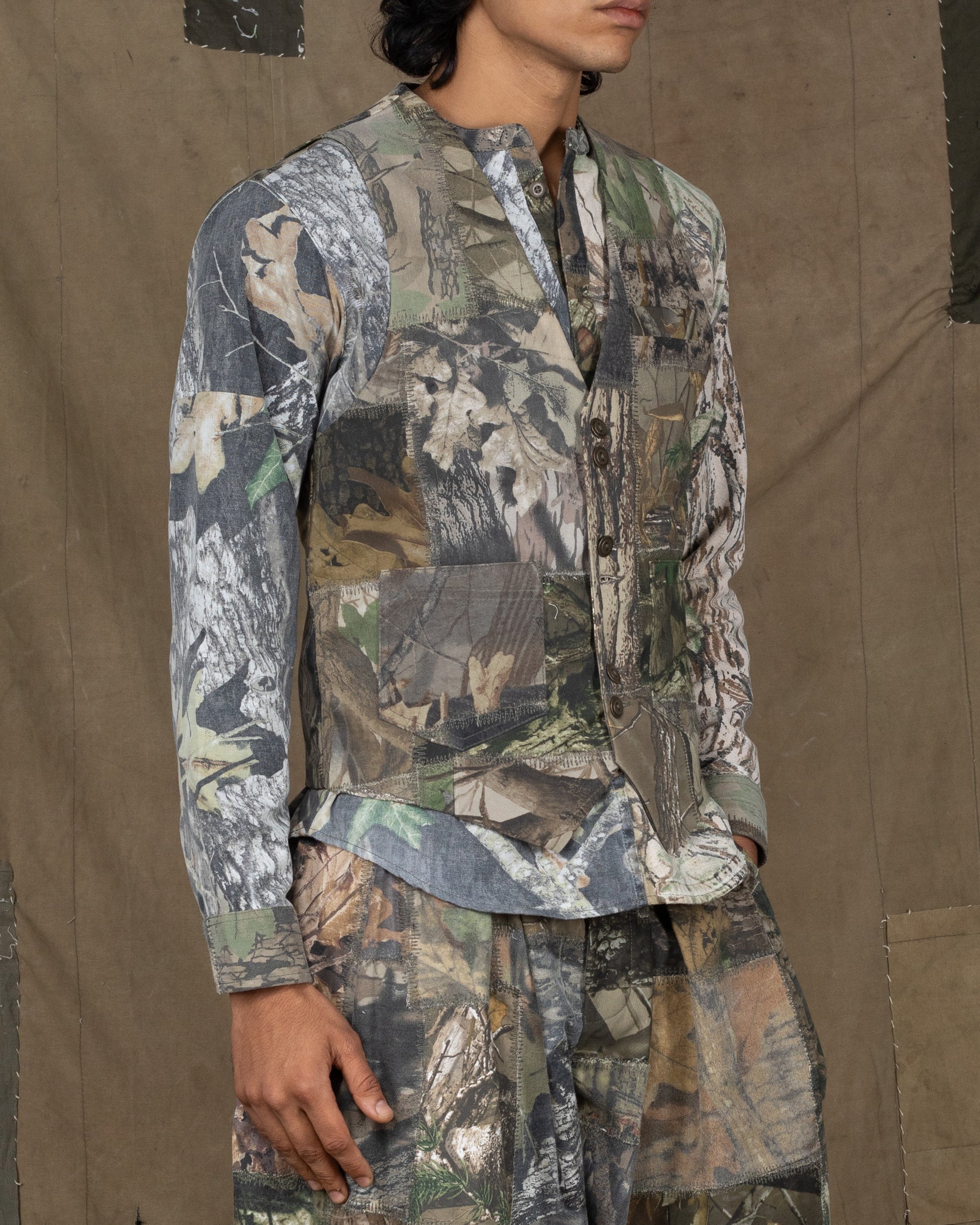 CAMO WAISTCOAT