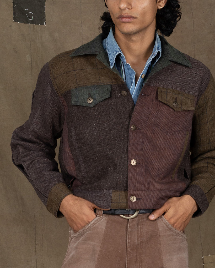 TWEED TRUCKER JACKET
